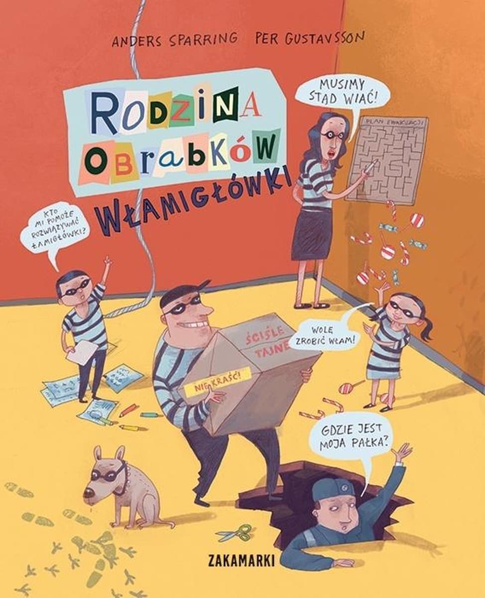 Rodzina Obrabków. Włamigłówki Anders Sparring 96 stron