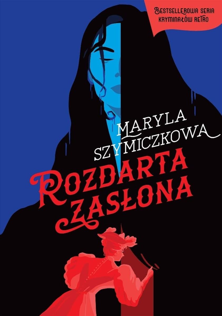 Rozdarta zasłona wydanie 2025 - kryminał retro