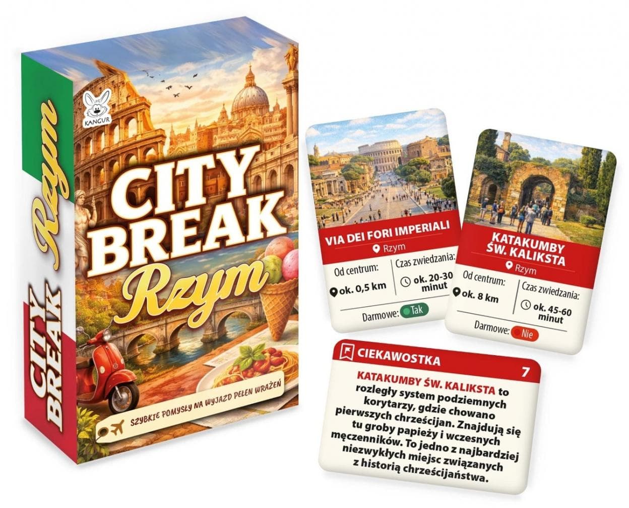 Rzym - City Break. Mini Przewodnik 25 atrakcji i ciekawostek