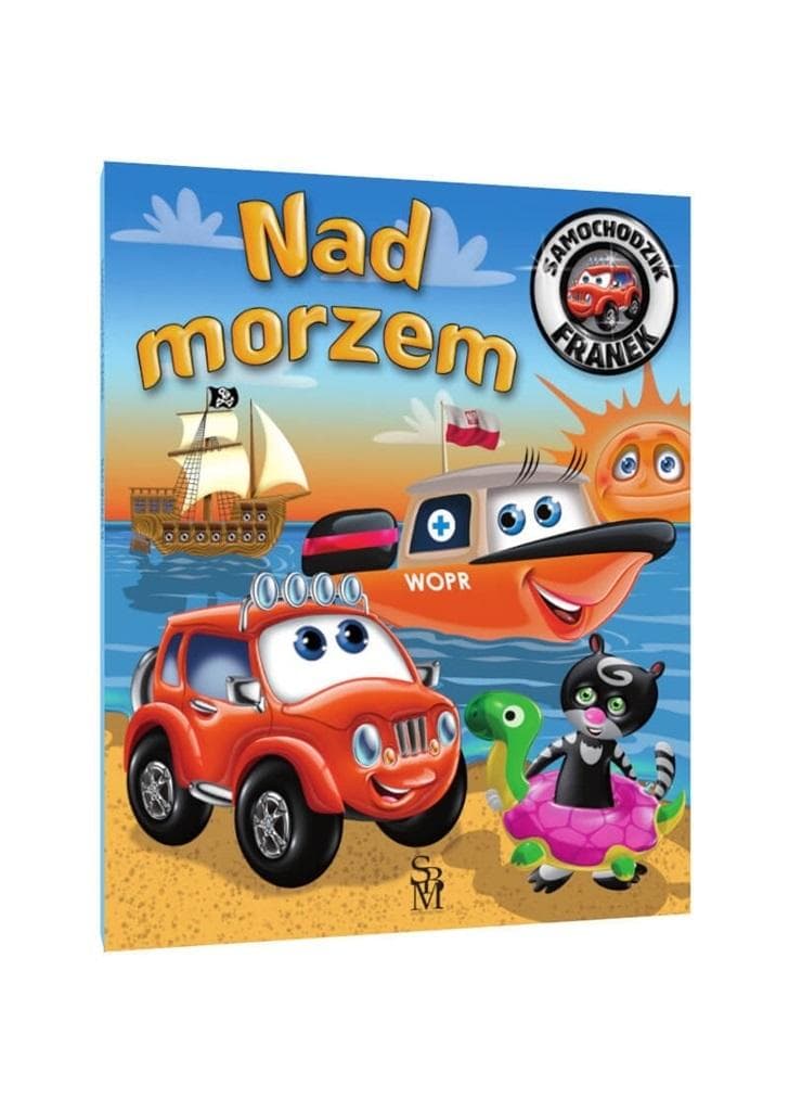 Nad morzem - Samochodzik Franek książeczka z zagadkami