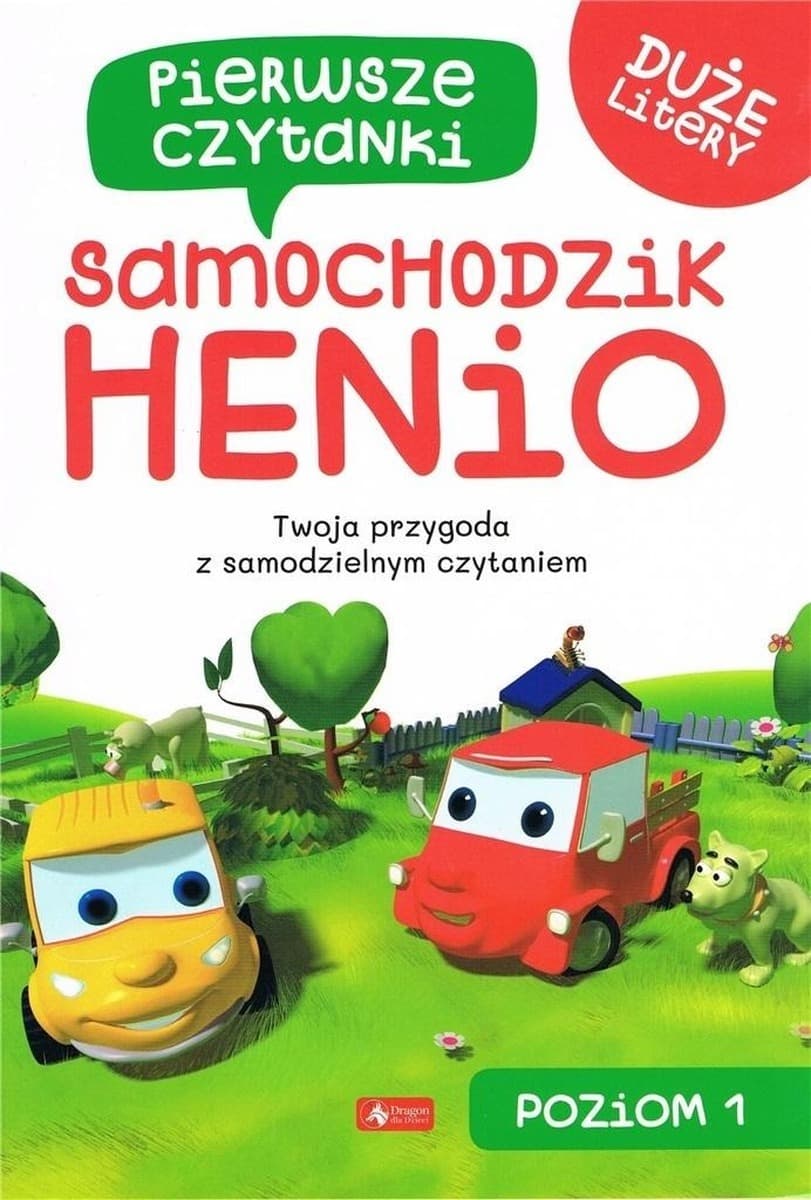 Samochodzik Henio Pierwsze Czytanki Poziom 1 dla Dzieci