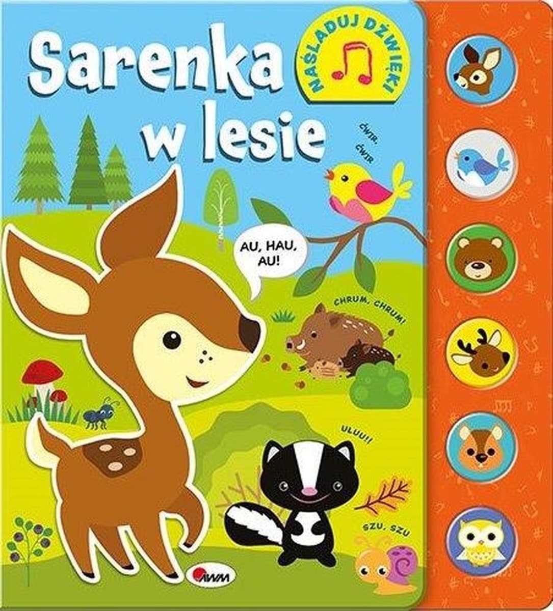 Sarenka w Lesie. Naśladuj Dźwięki