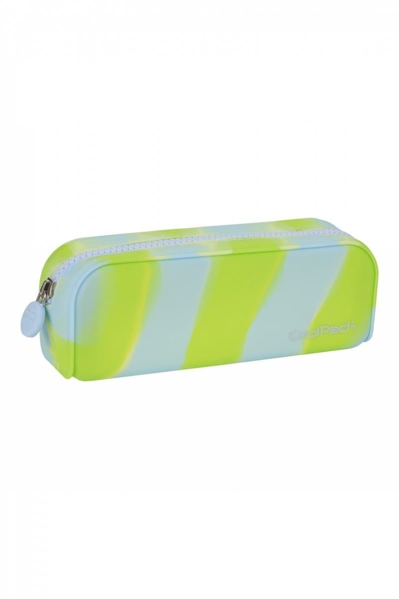 Saszetka Coolpack Tube Girls silikonowa niebiesko-zielona
