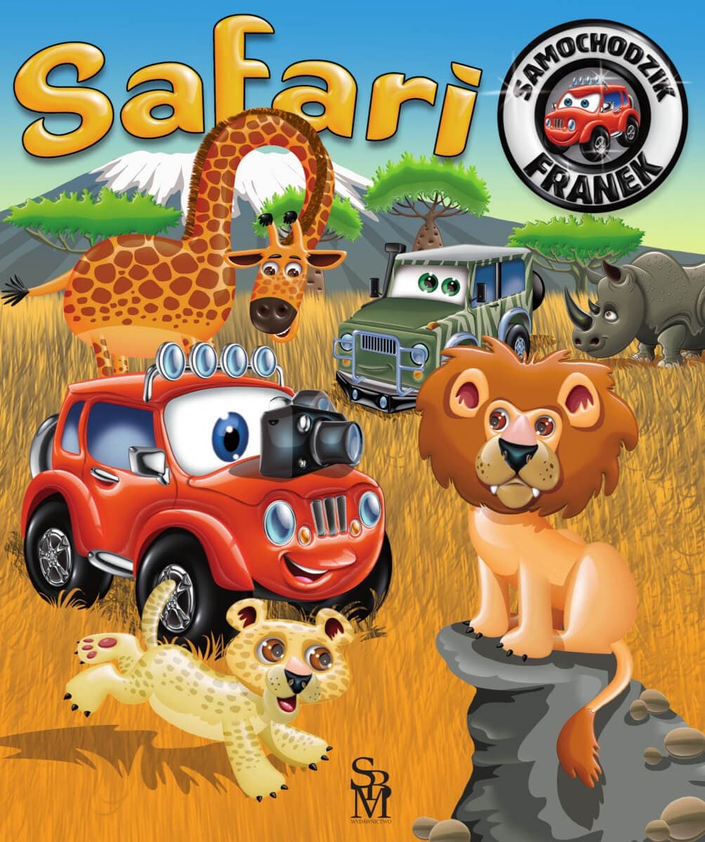 SBM Safari. Franek i jego afrykańska przygoda - książka edukacyjna z łamigłówkami