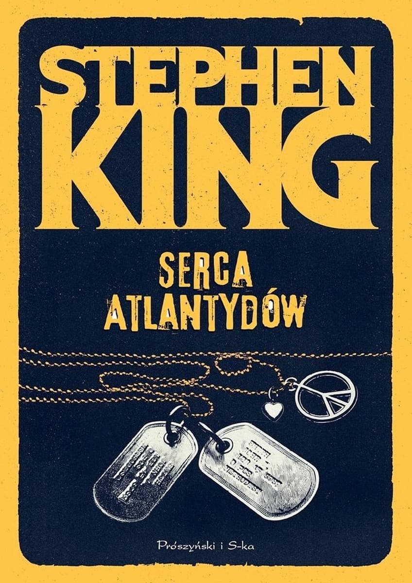 Serca Atlantydów - Stephen King - Książka w twardej oprawie 512 stron