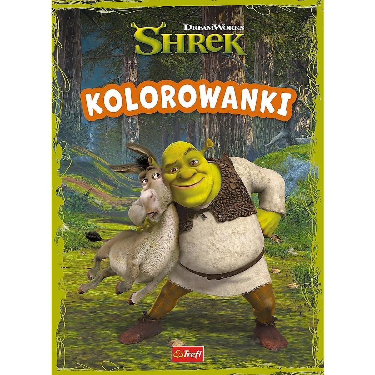 Shrek. Kolorowanka dla dzieci