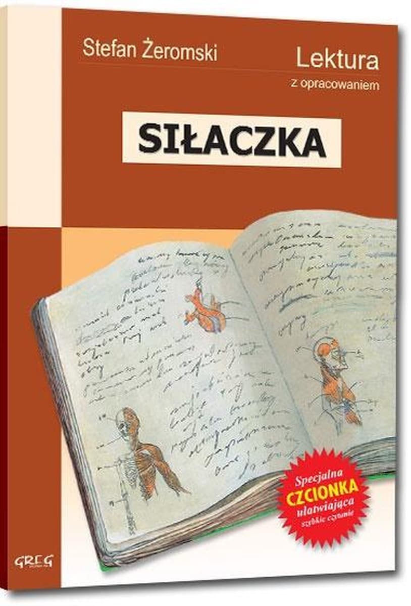 Siłaczka lektura szkolna z opracowaniem Wydawnictwa Greg