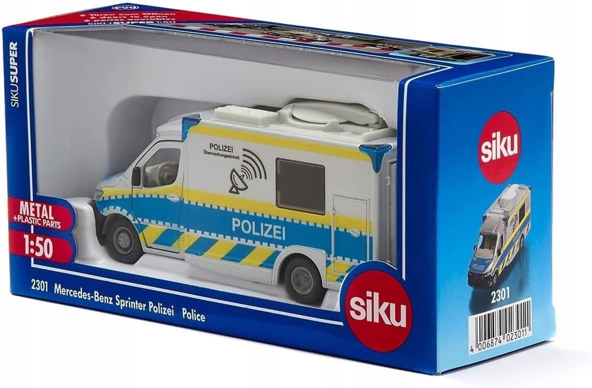 Siku Mercedes Sprinter Radiowóz S2301