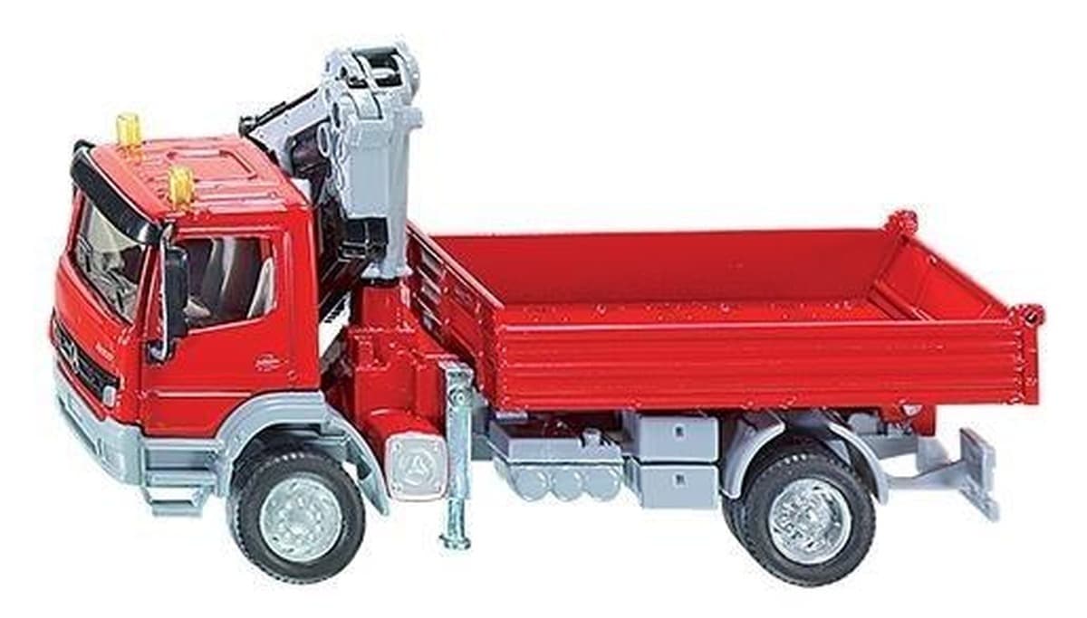 Siku Super Mercedes Atego z Dźwigiem Obrotowym 1:50