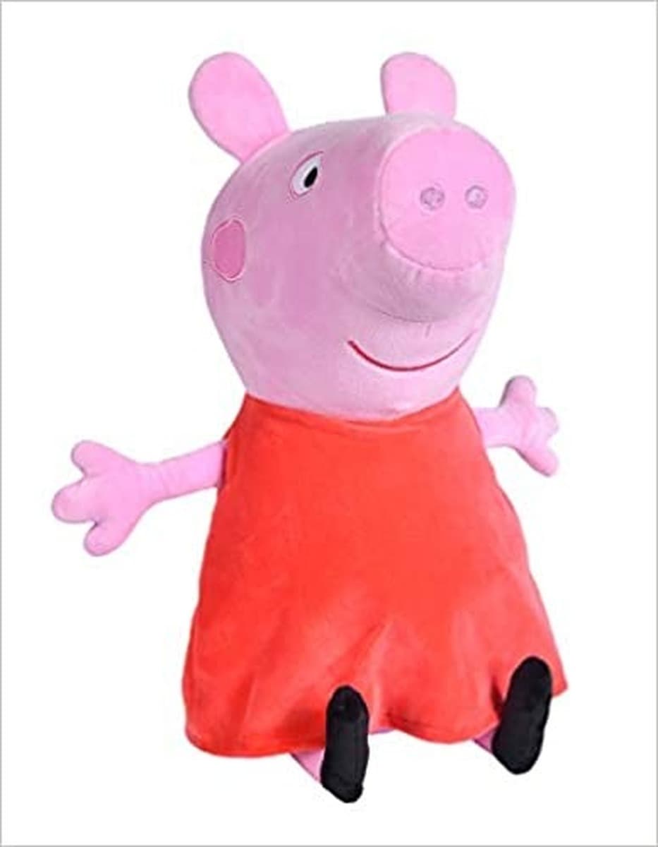 Simba Toys Maskotka Świnka Peppa 33cm - Pluszowa Przyjaciółka dla Dzieci