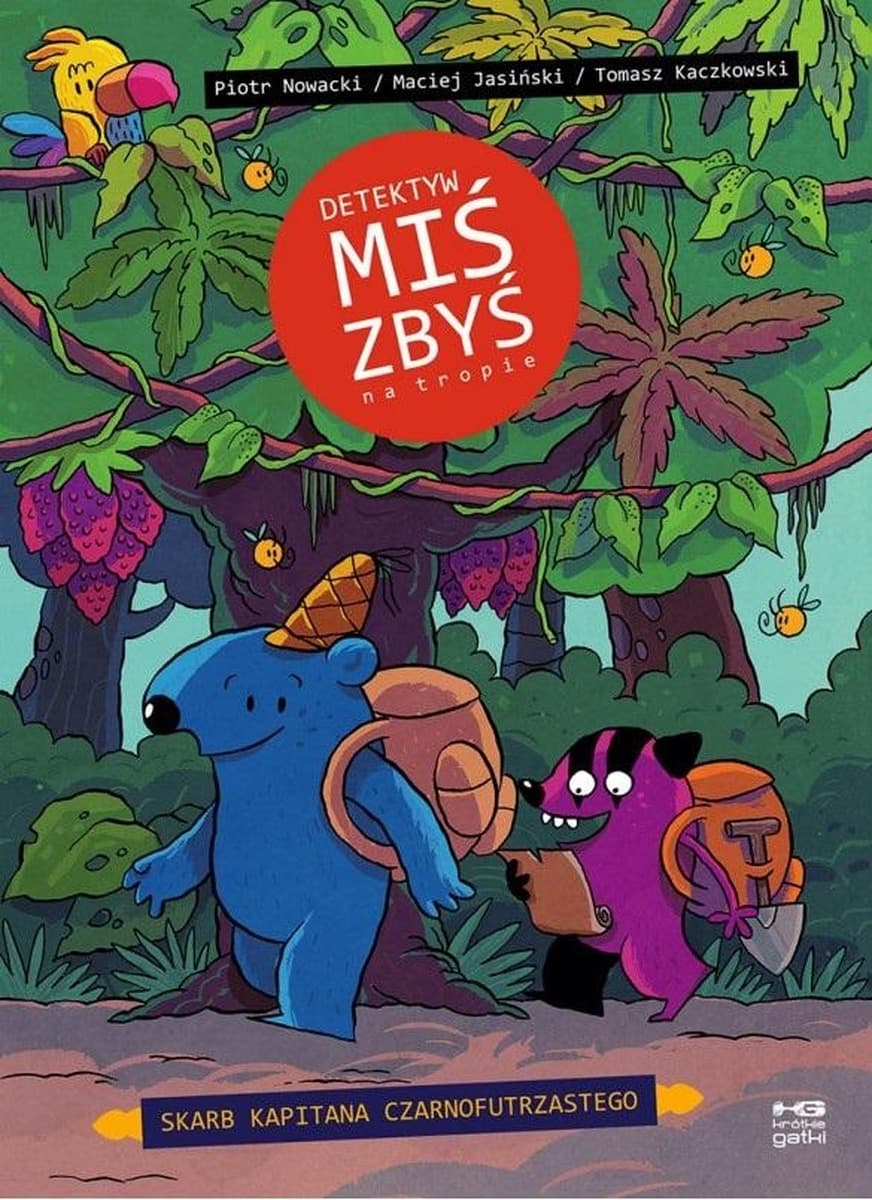 Skarb kapitana Czarnofutrzastego. Detektyw Miś Zbyś na tropie wyd. 2