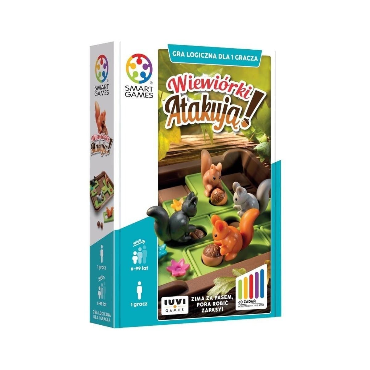 Smart Games Wiewiórki Atakują! gra logiczna (PL)