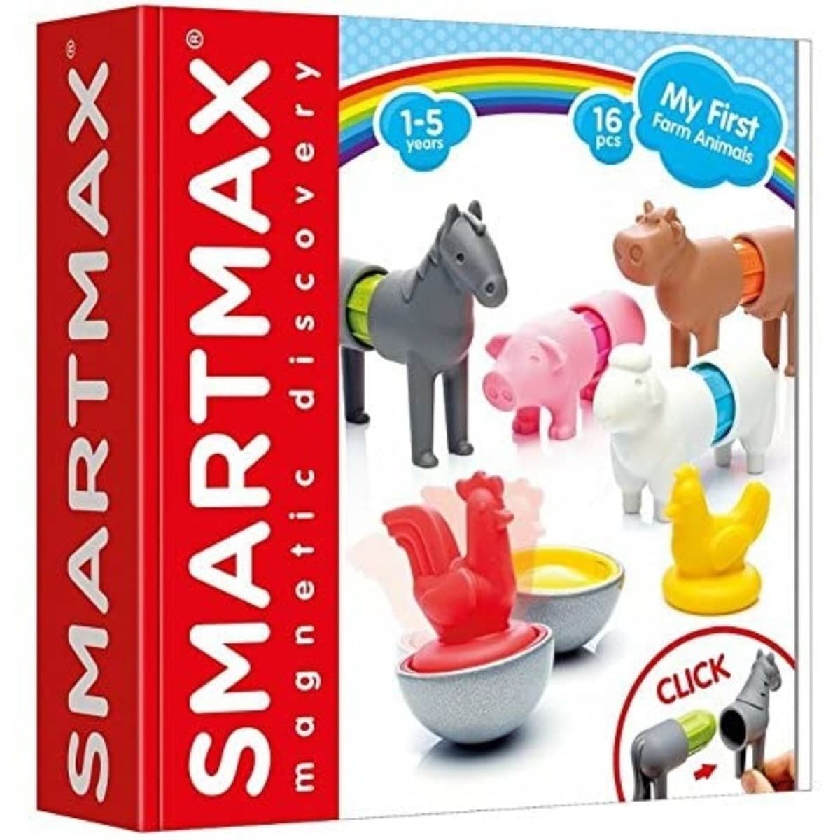SmartMax My First Farm Animals - Klocki magnetyczne dla dzieci