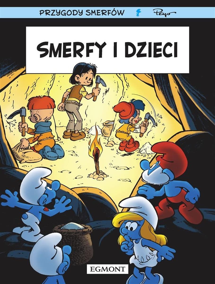 Smerfy i dzieci. Komiks o przygodach Smerfów