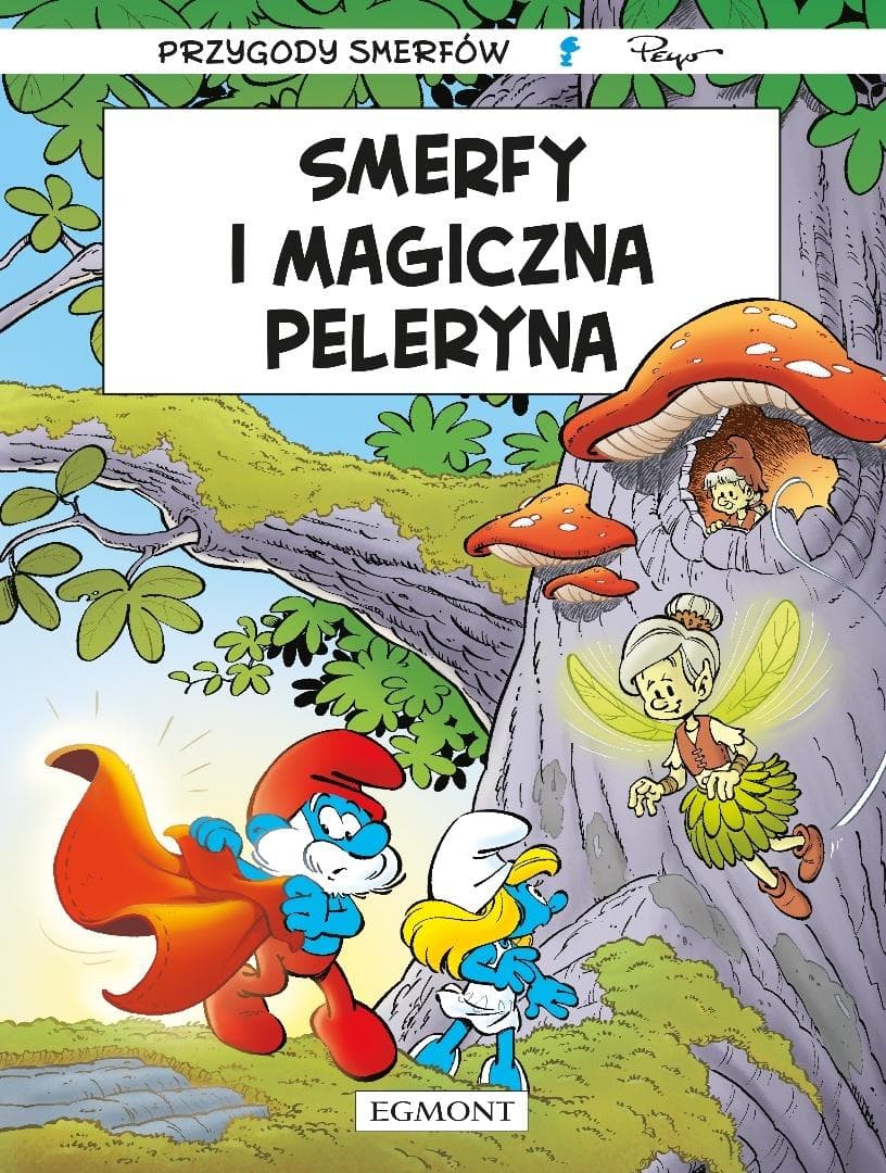 Smerfy i magiczna peleryna - komiks dla dzieci 48 stron