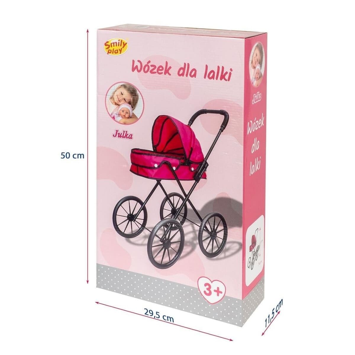 Smily Play Wózek dla lalek dla dzieci SP85276