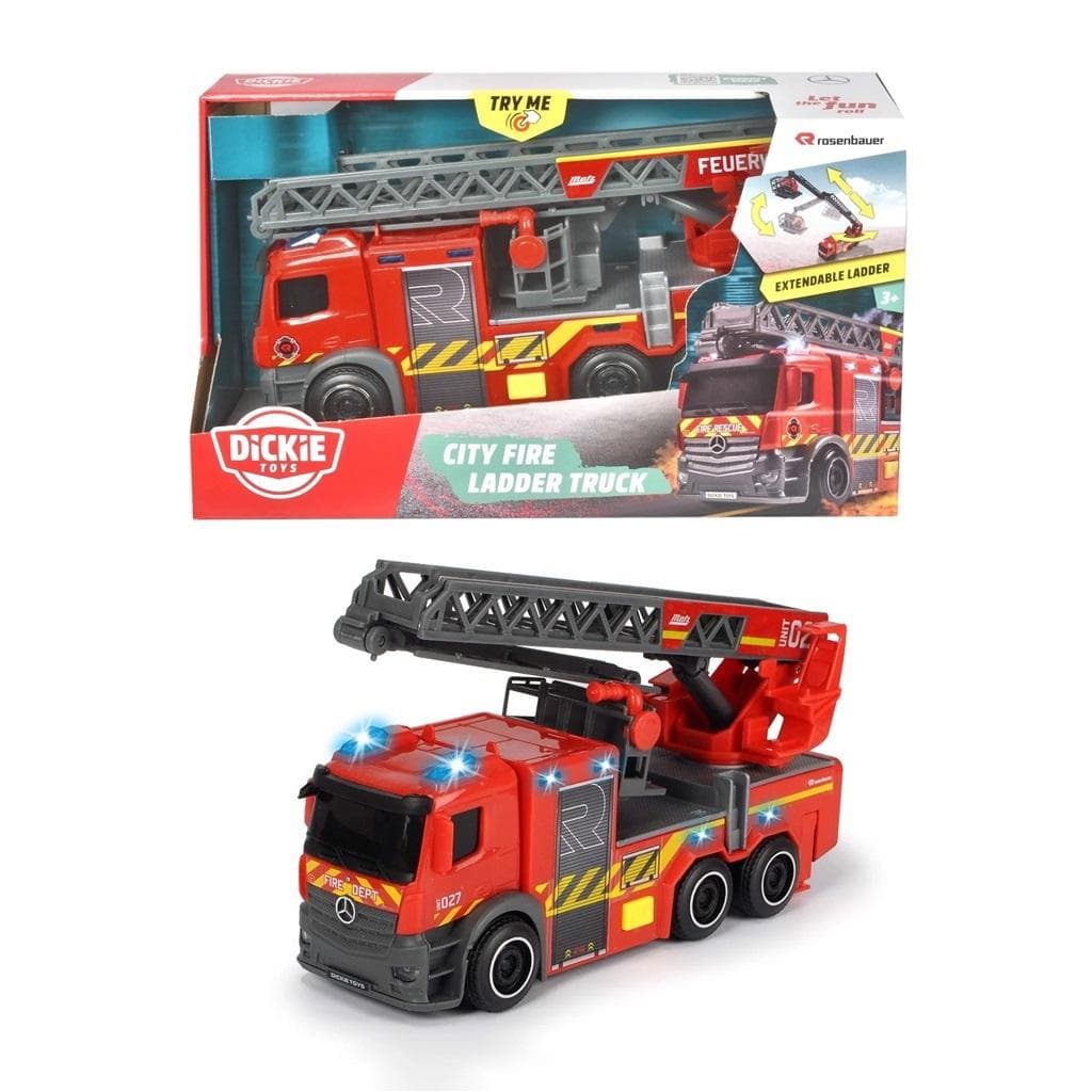 Dickie Toys Rosenbauer Mercedes-Benz Straż Pożarna 23 cm