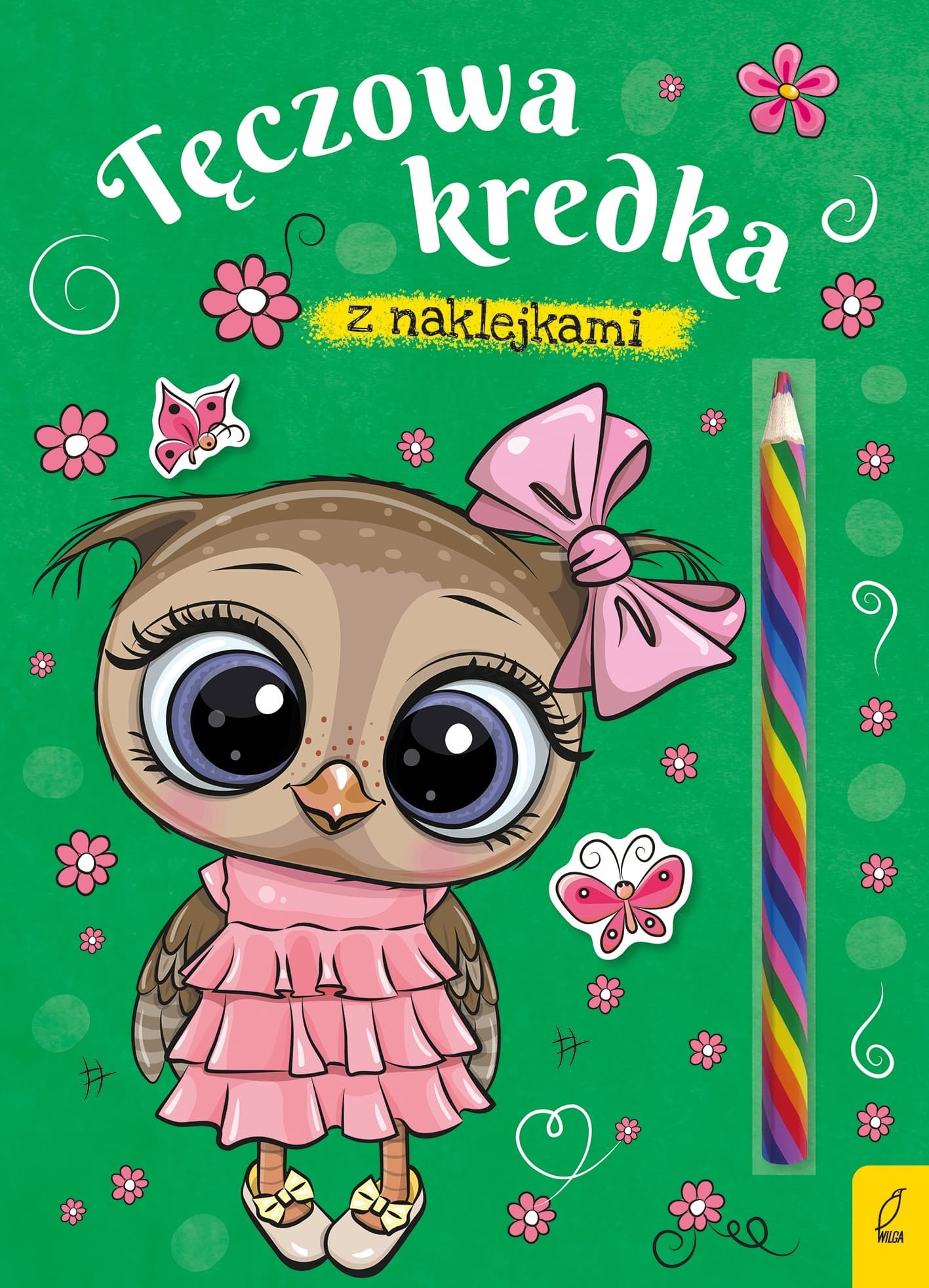 Sówka. Tęczowa kredka