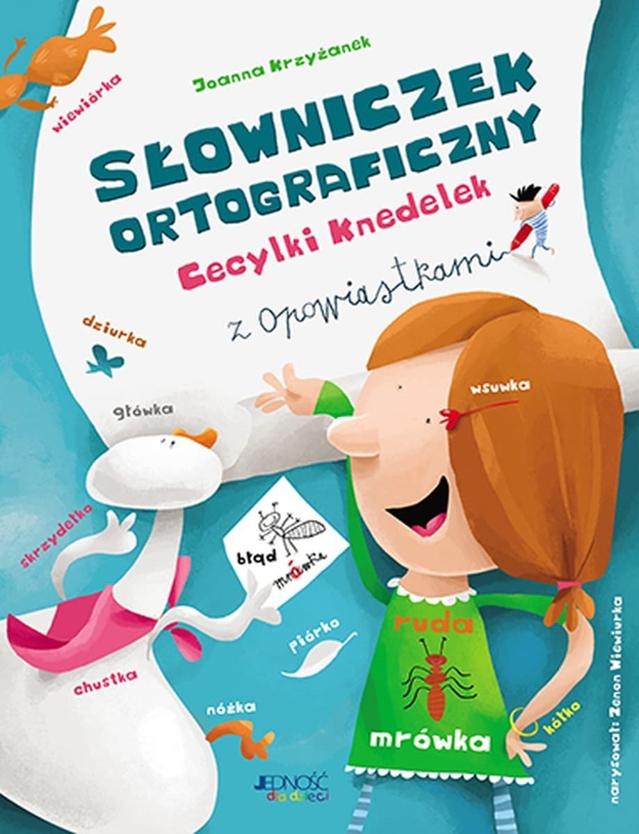 Słowniczek ortograficzny Cecylki Knedelek - Książka