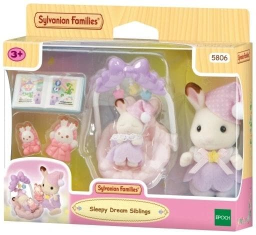 Sylvanian Families Króliki Freya i Flora Śpiące Rodzeństwo