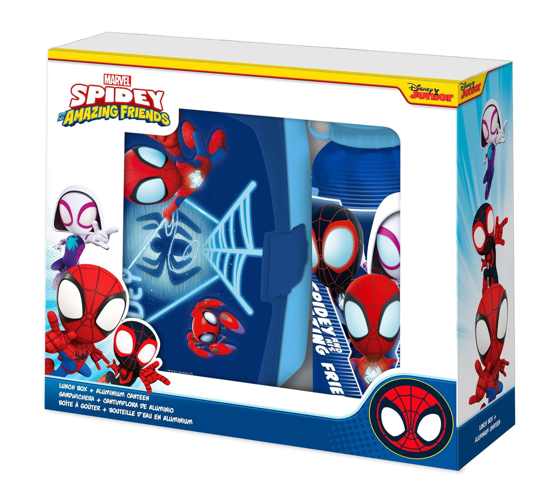 Spidey Zestaw śniadaniówka + bidon 500ml