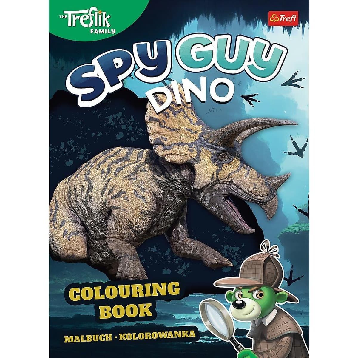 Spy Guy. Kolorowanka 24 strony Trefl Books