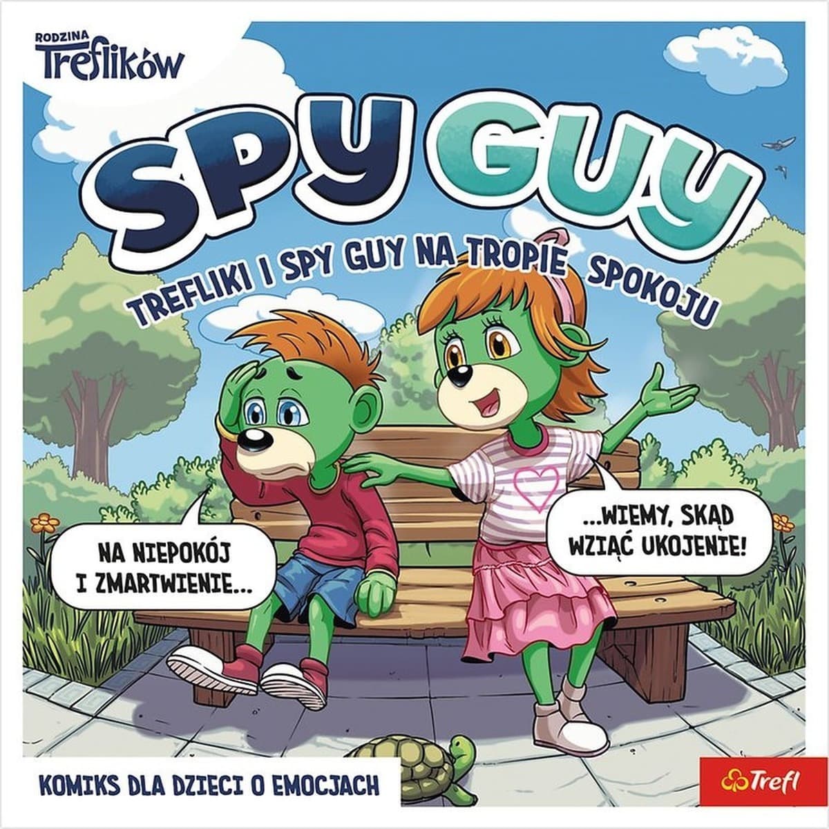 Spy Guy. Na tropie spokoju. Komiks dla dzieci