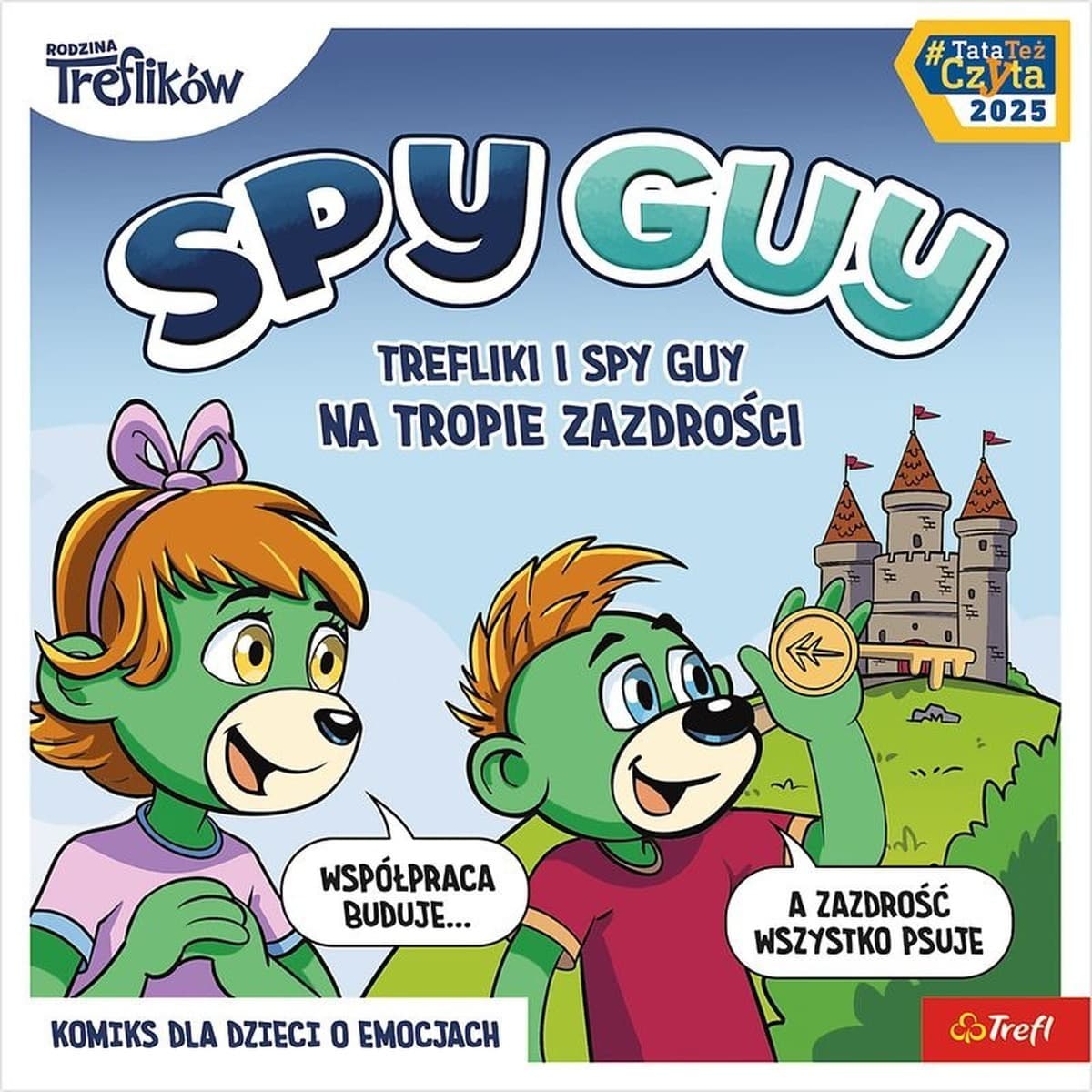 Spy Guy. Na tropie zazdrości. Komiks dla dzieci