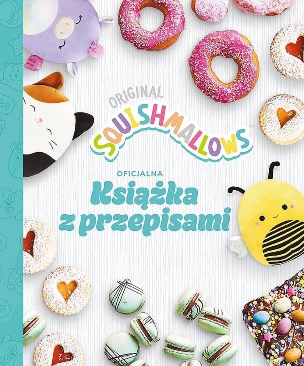 Squishmallows. Książka z przepisami Trefl Books dla dzieci