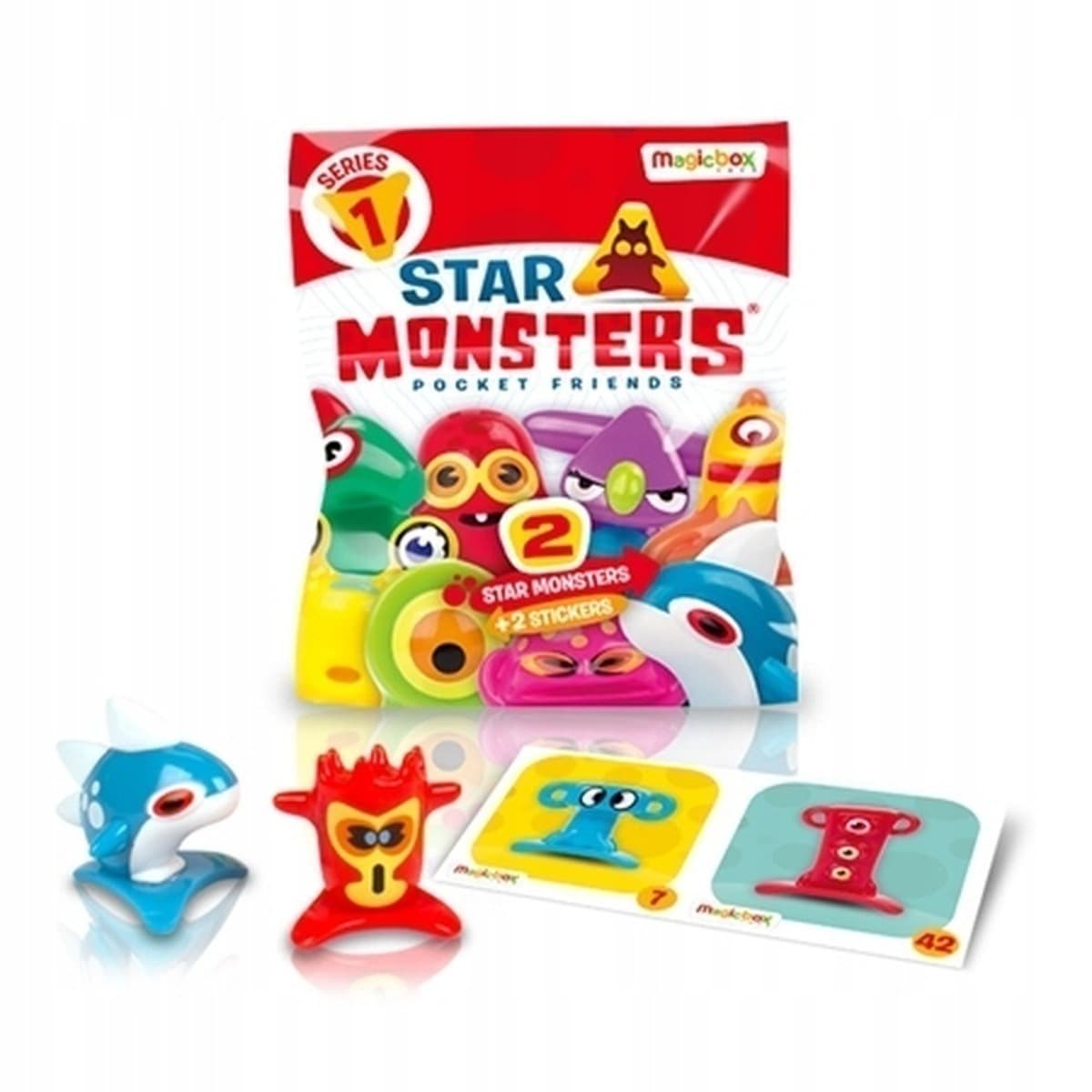 StarMonster Magic Box Toys Figurki kolekcjonerskie saszetki z niespodzianką