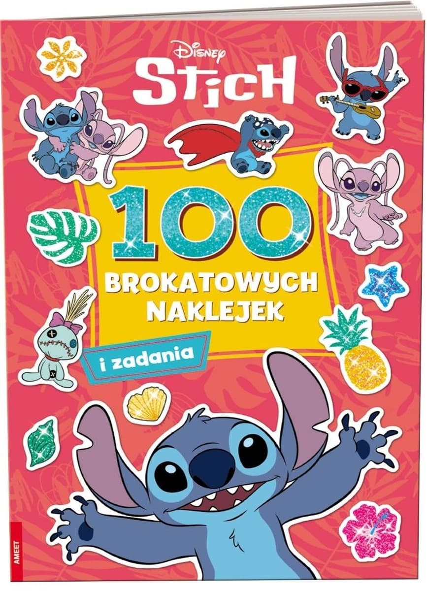 Stich Praca Zbiorowa 100 Brokatowych Naklejek
