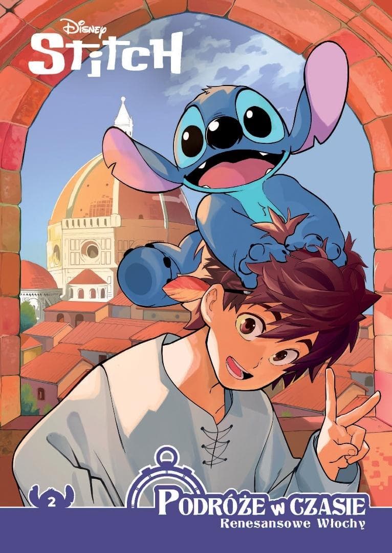 Stitch. Podróże w czasie T.2 Renesansowe Włochy - Komiks dla dzieci 168 stron