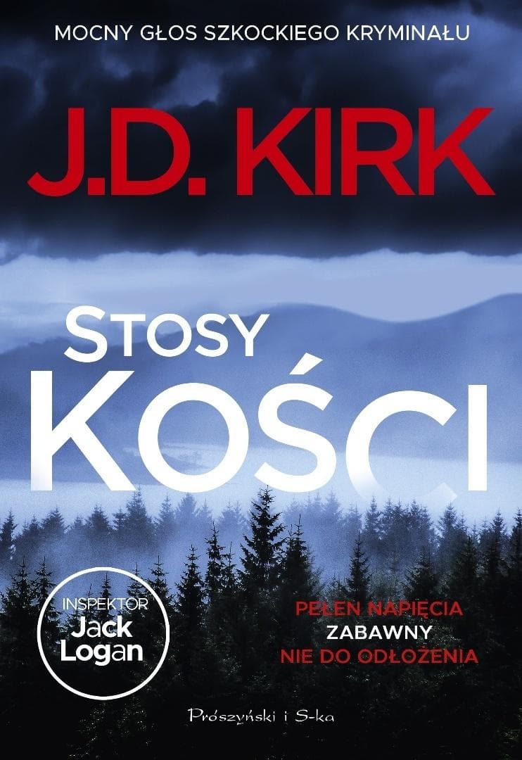 Stosy kości - J.D. Kirk kryminał 336 stron