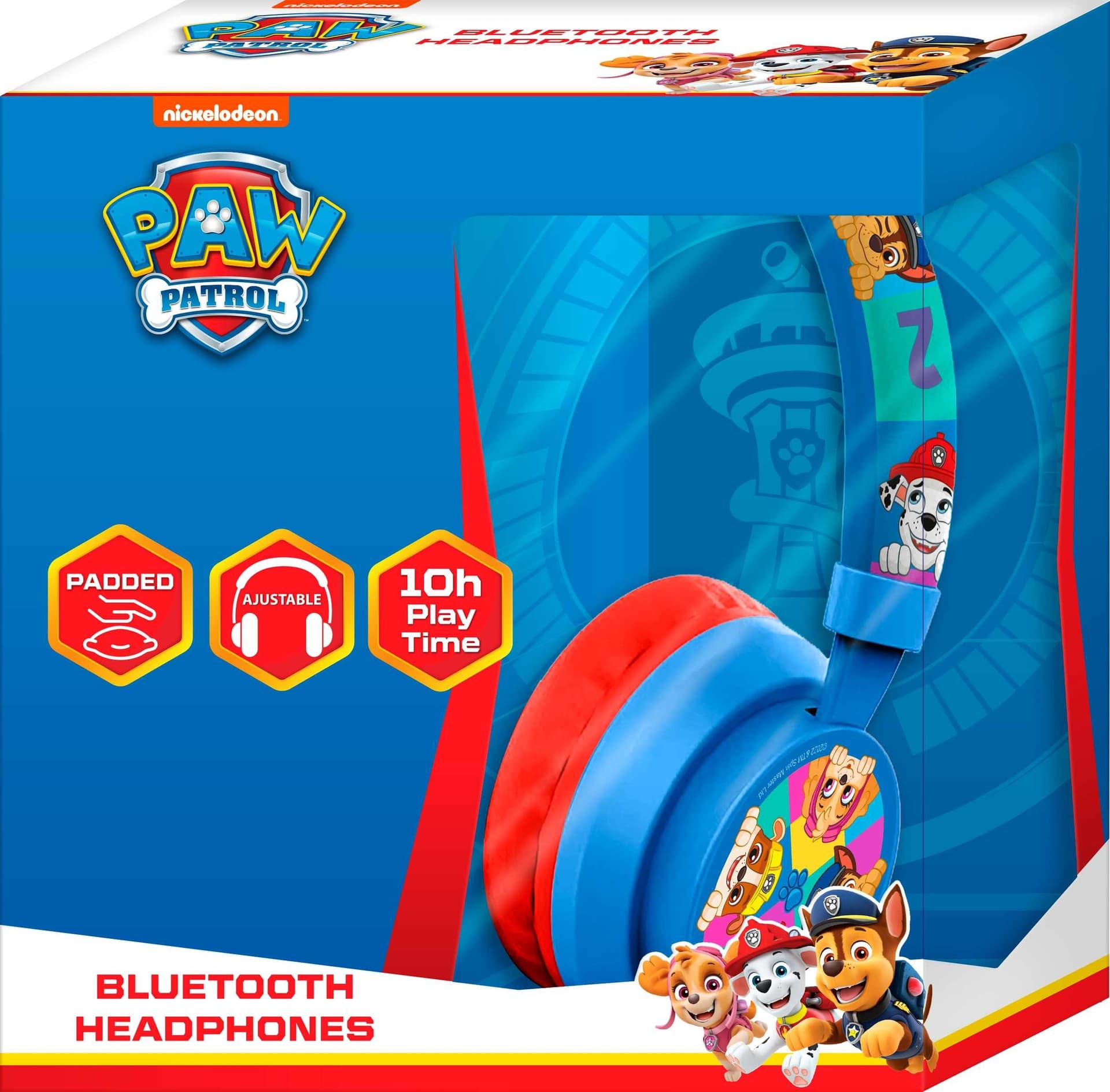 Słuchawki Paw Patrol Bluetooth USB PW19914