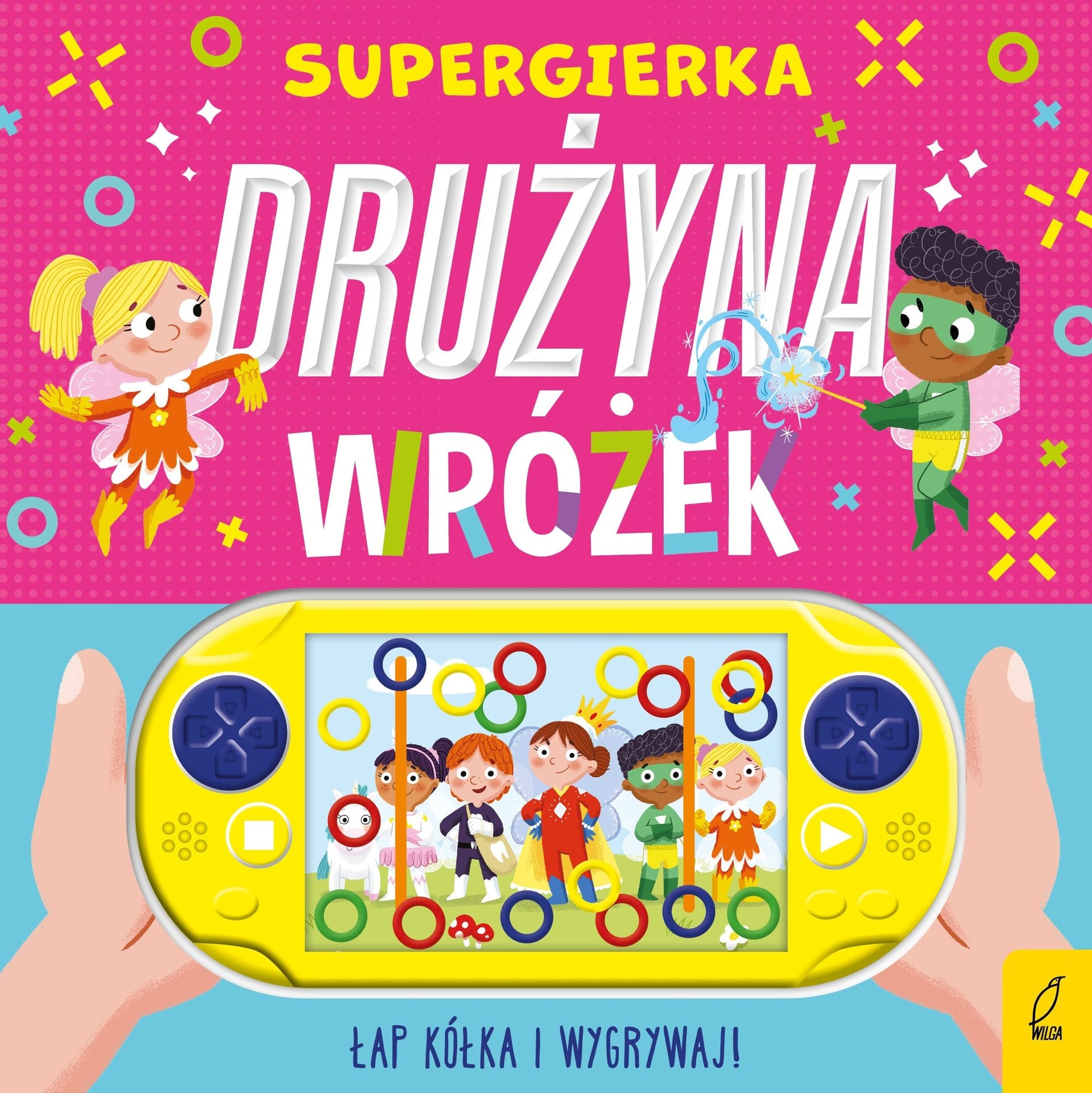 Supergierka Drużyna wróżek książeczka edukacyjna dla dzieci
