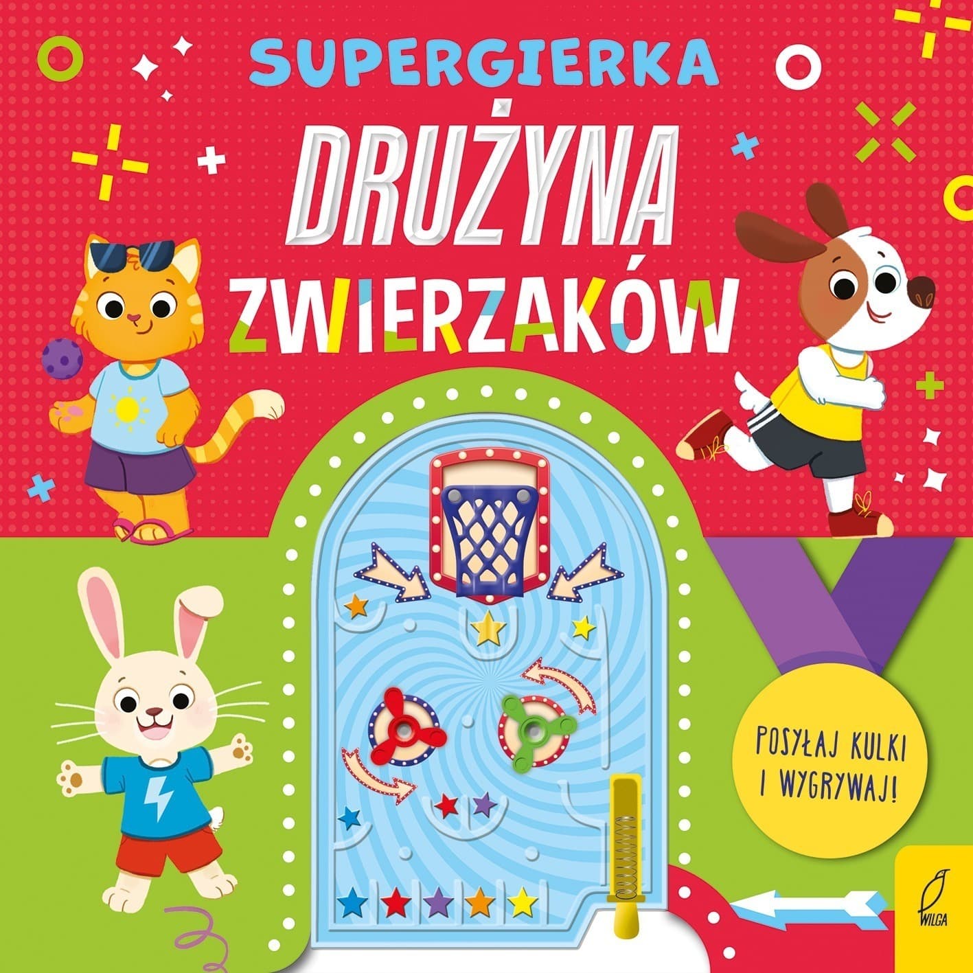 Supergierka. Drużyna zwierzaków książeczka edukacyjna