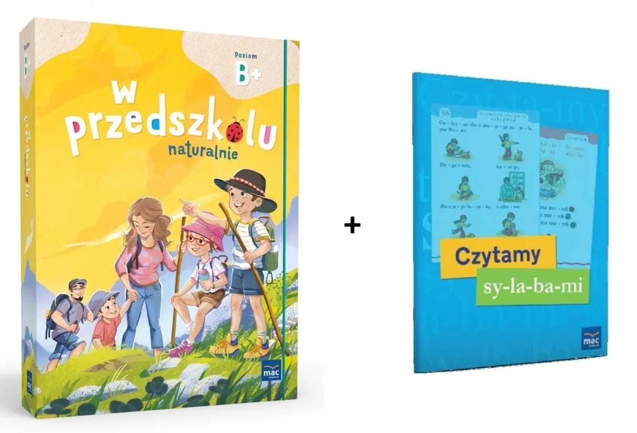 Superpakiet Edukacyjny W Przedszkolu Naturalnie Poziom B+
