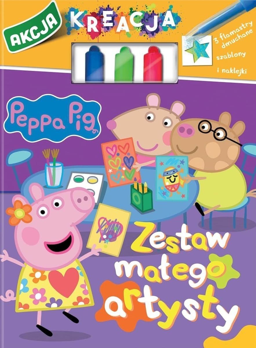 Świnka Peppa Zestaw Małego Artysty