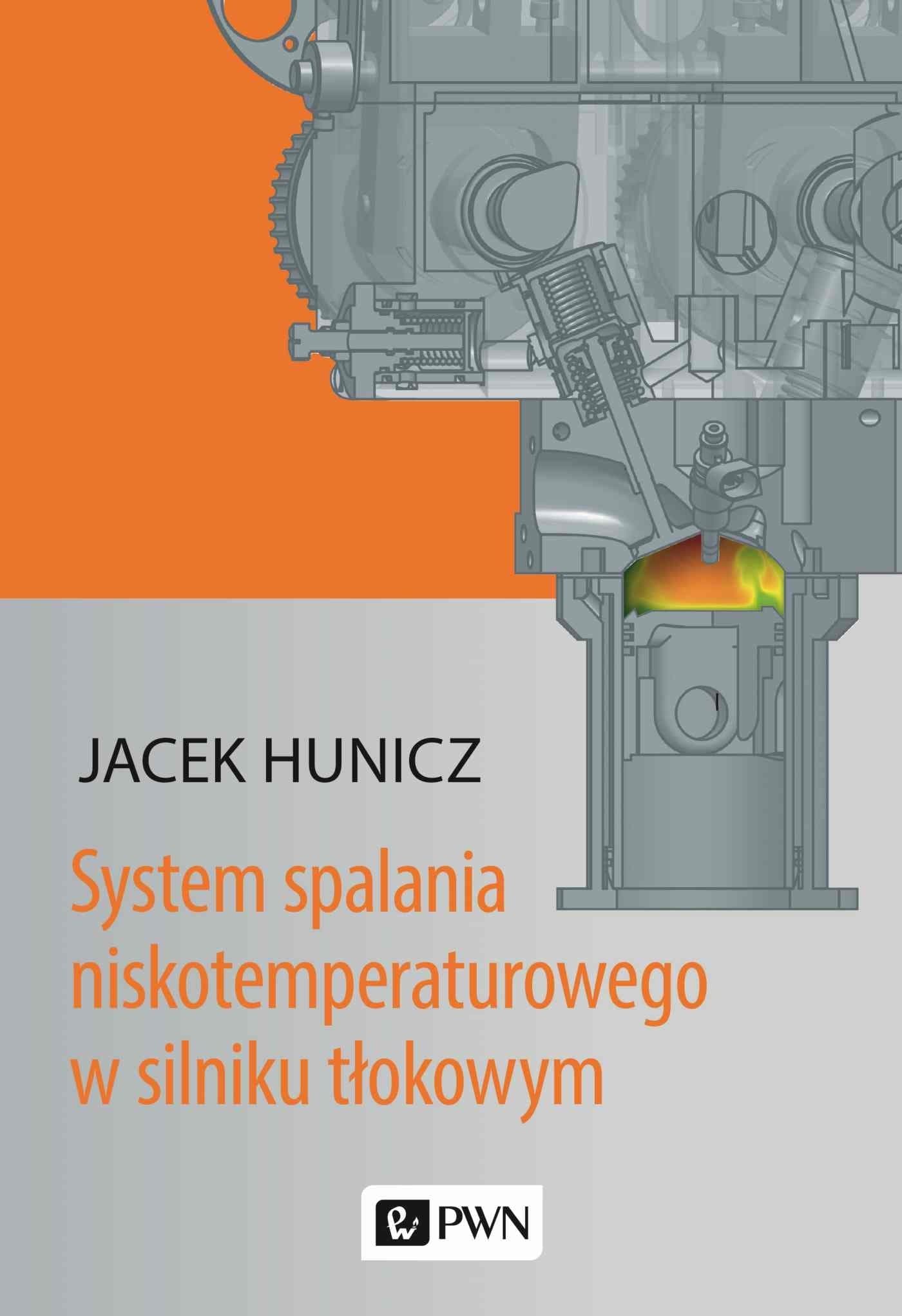 System spalania niskotemperaturowego w silniku tło - Jacek Hunicz