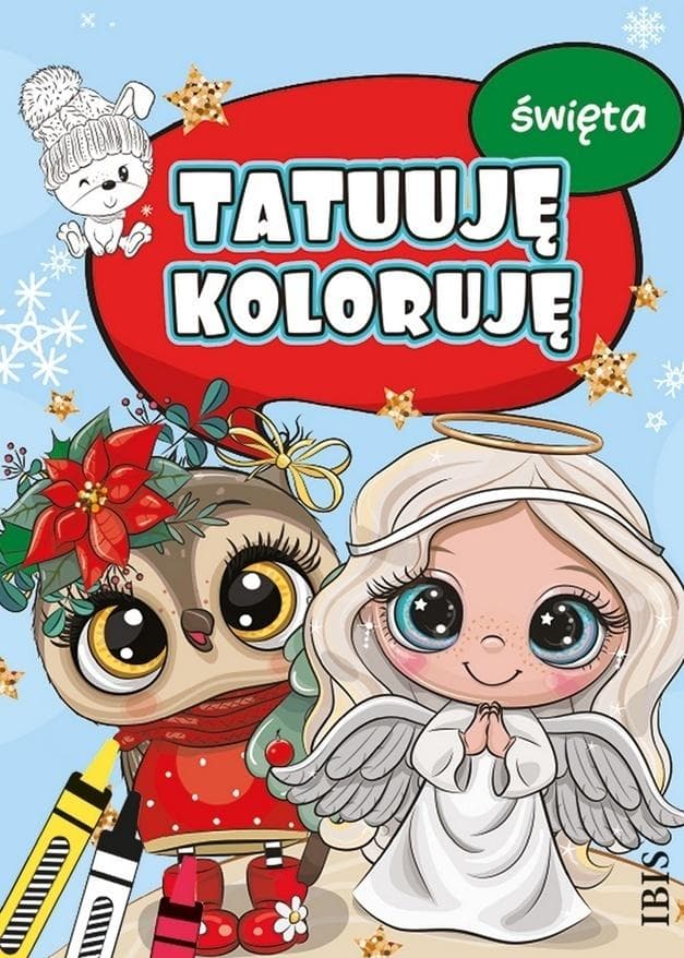 Tatuuję - Koloruję. Kreatywna książeczka dla dzieci