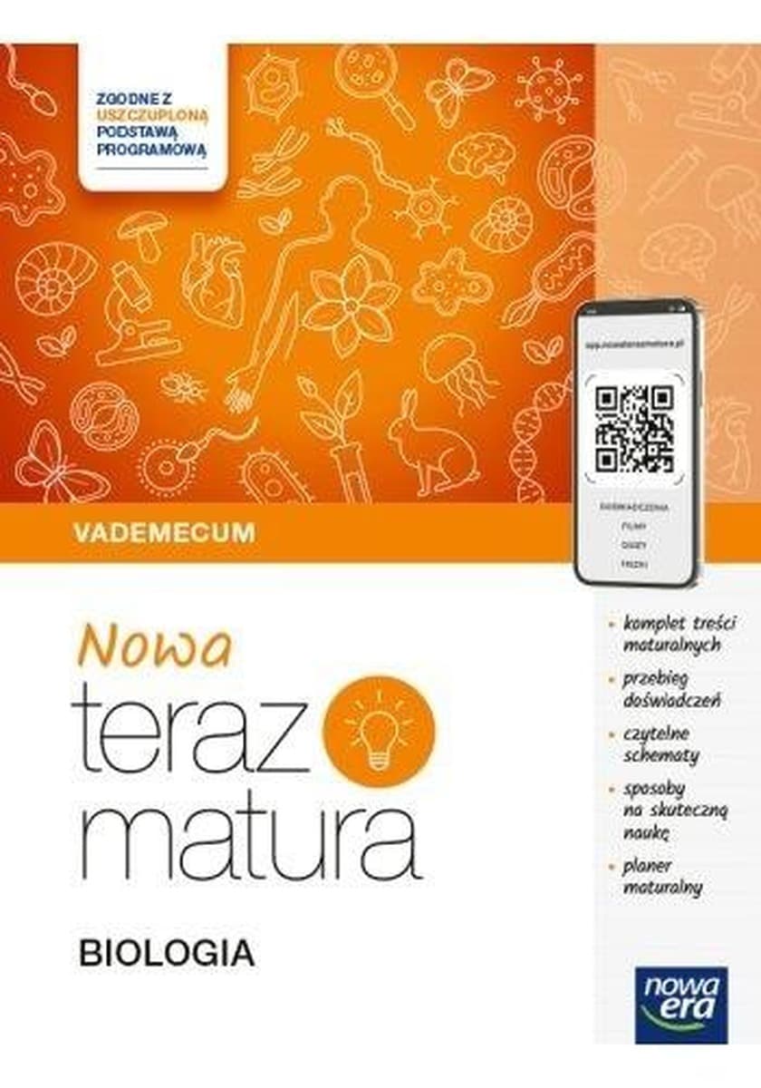 Teraz matura Biologia vademecum poziom rozszerzony 2024/2025