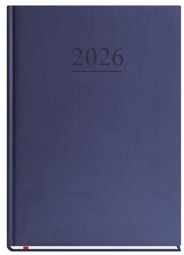 Terminarz B5 tygodniowy klasyczny granatowy 2026