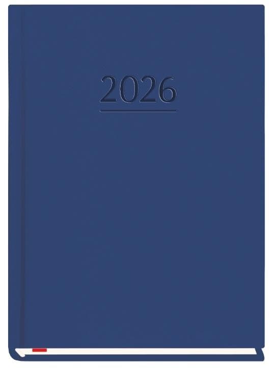 Terminarz B6 książkowy Marta niebieski 2026