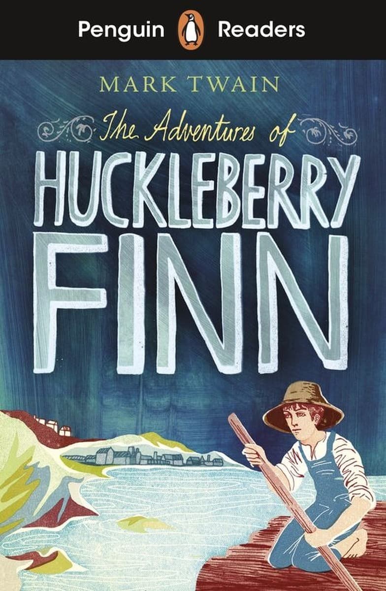 The Adventures of Huckleberry Finn. Penguin Readers Level 2 wer. angielska