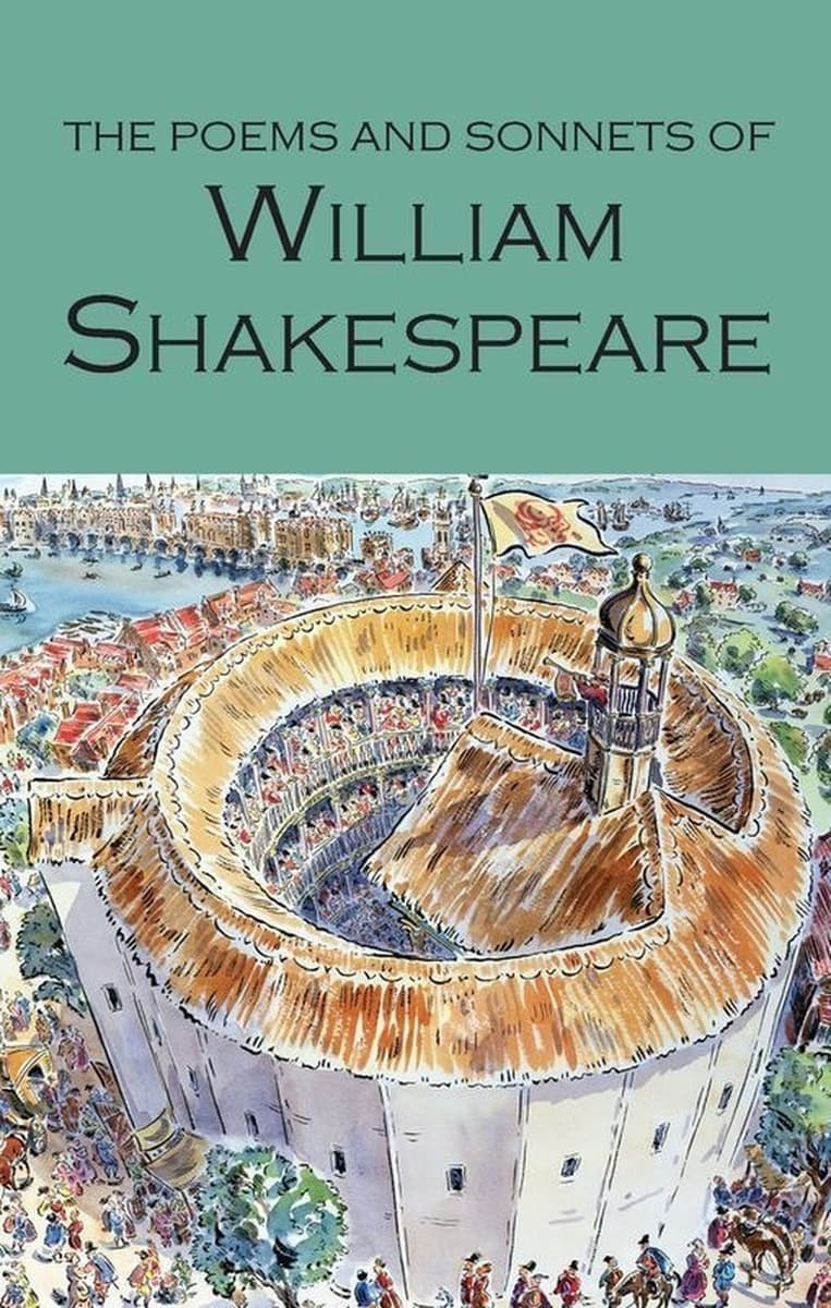 The Poems and Sonnets of William Shakespeare. Wordsworth Poetry Library wer. angielska