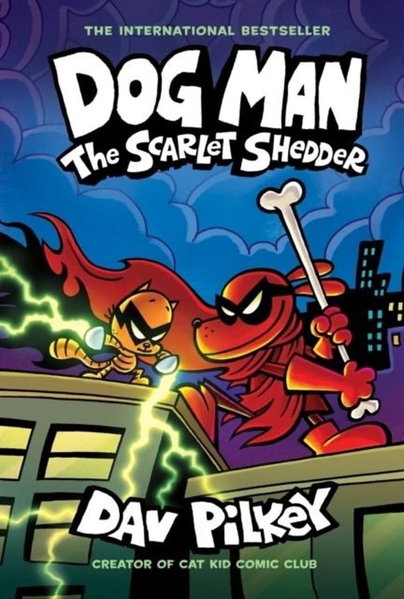 The Scarlet Shedder. Dog Man