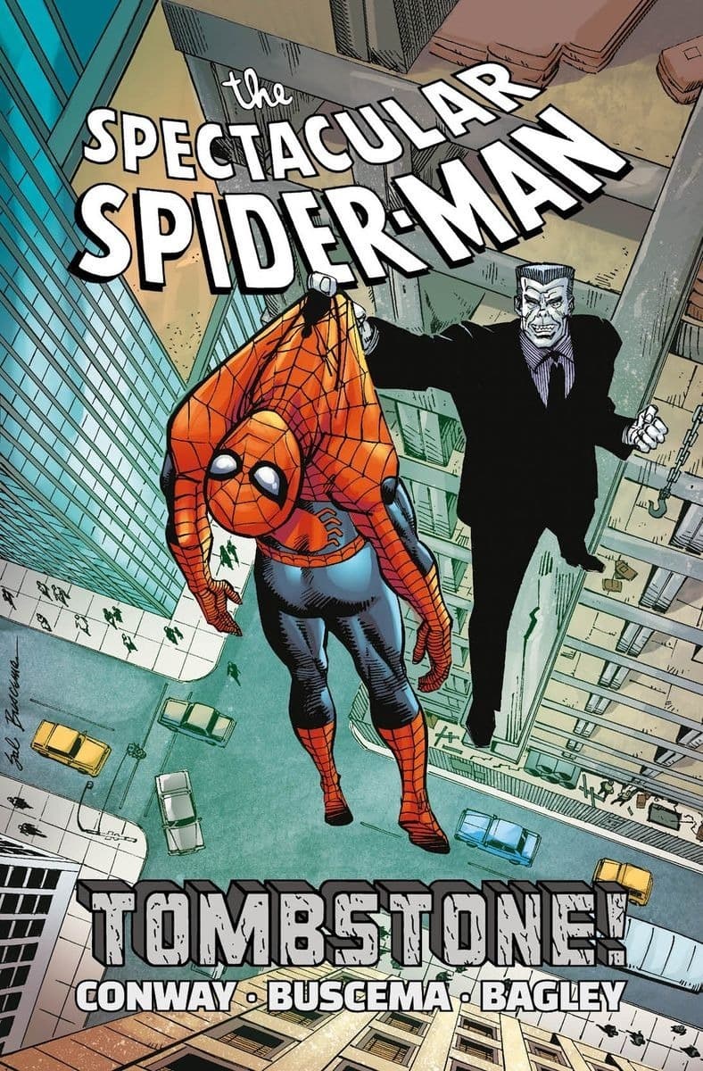 The Spectacular Spider-Man Tombstone! Komiks