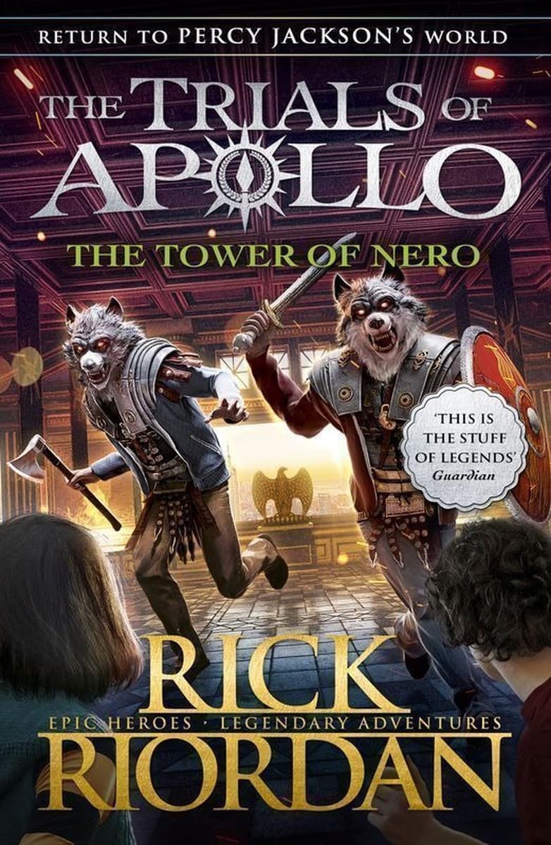 The tower of Nero. The trials of Apollo. Book 5 wer. angielska