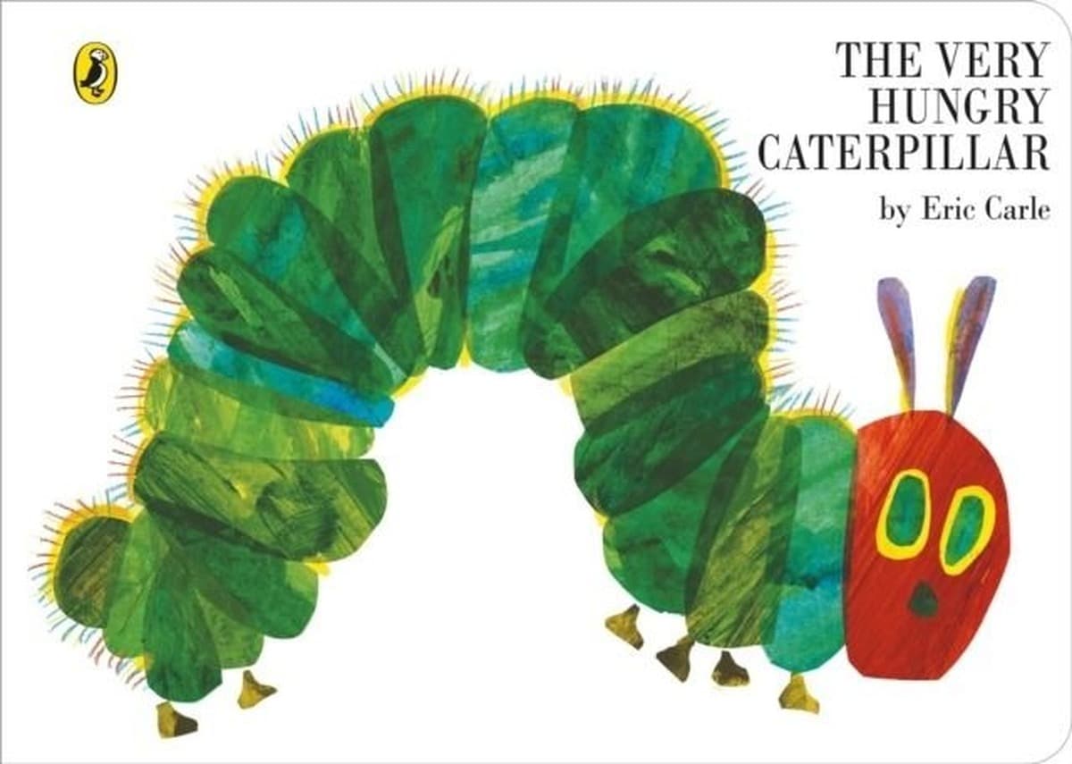 The very hungry caterpillar wer. angielska
