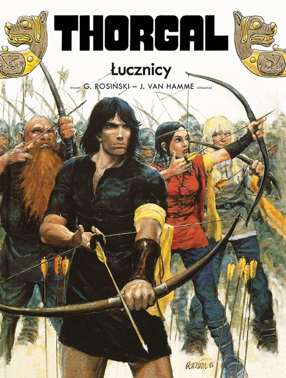 Thorgal Tom 9 - Łucznicy Komiks Fantasy